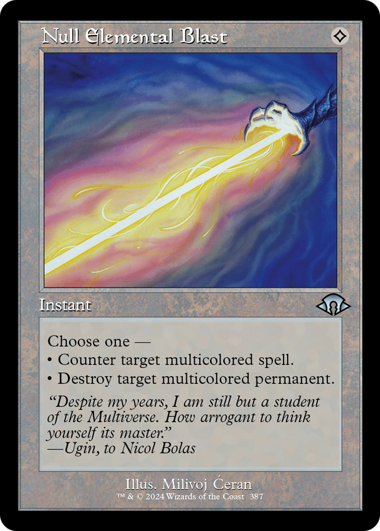 Null Elemental Blast (Retro) [Modern Horizons 3] | Odin's Place
