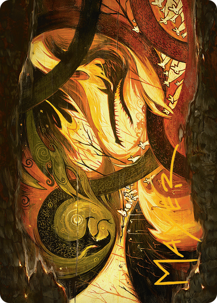 Season of Loss Art Card (Gold-Stamped Signature) [Bloomburrow Art Series] | Odin's Place