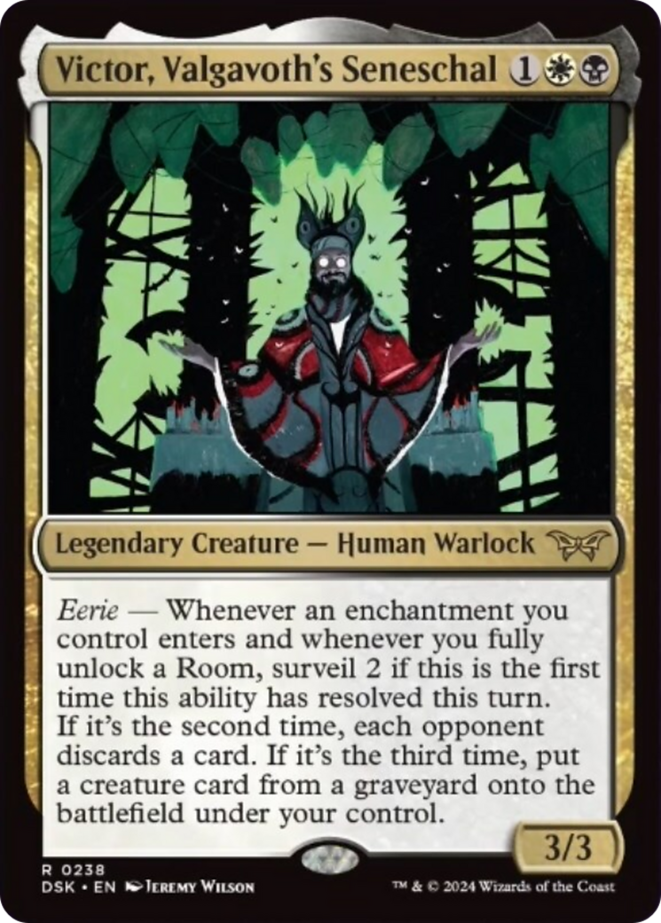 Victor, Valgavoth's Seneschal [Duskmourn: House of Horror] | Odin's Place