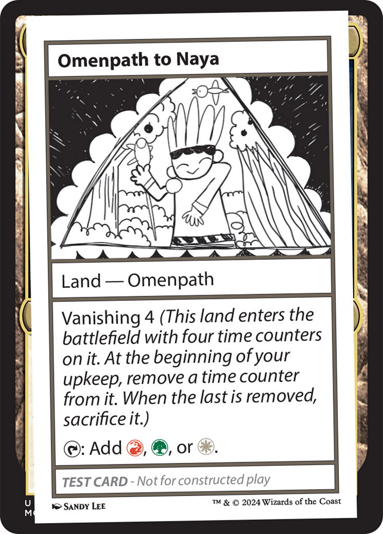 Omenpath to Naya [Mystery Booster 2 Playtest Cards] | Odin's Place
