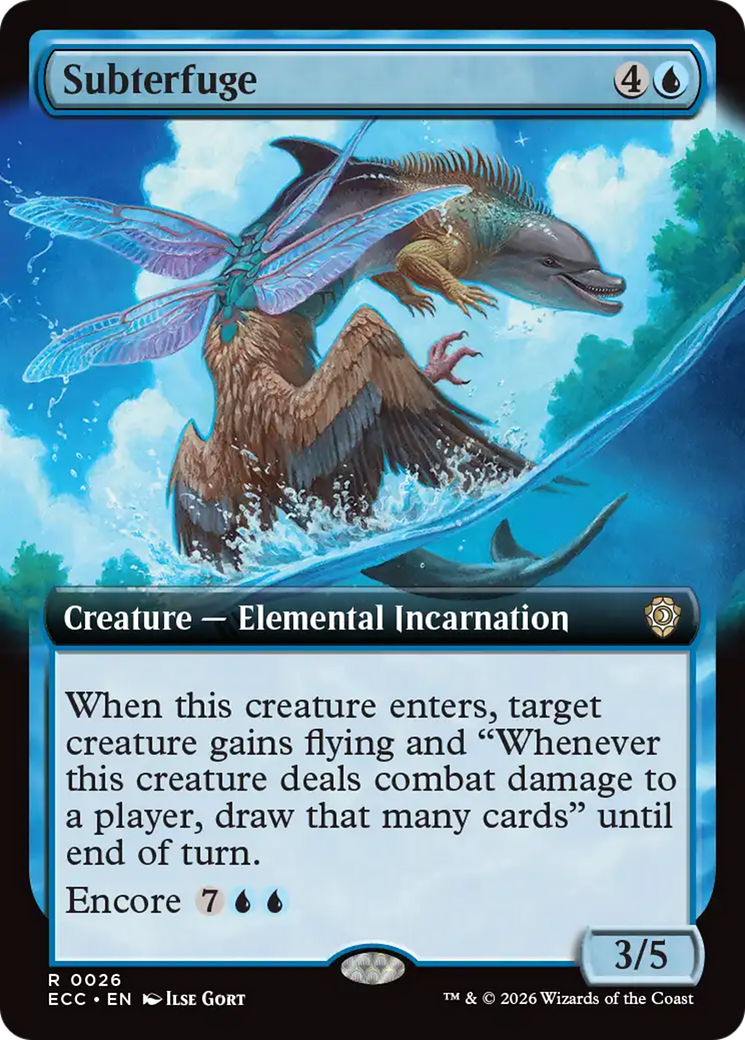 Subterfuge (Extended Art) [Lorwyn Eclipsed Commander] | Odin's Place