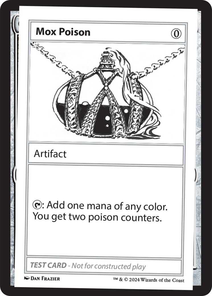 Mox Poison [Mystery Booster 2 Playtest Cards] | Odin's Place