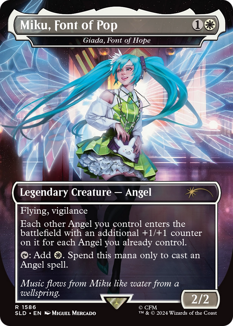 Miku, Font of Pop - Giada, Font of Hope [Secret Lair Drop Series] | Odin's Place