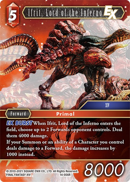 Ifrit, Lord of the Inferno EX [Opus XIV: Crystal Abyss] | Odin's Place