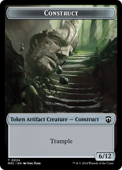 Construct // Myr Double-Sided Token [Modern Horizons 3 Commander Tokens] | Odin's Place