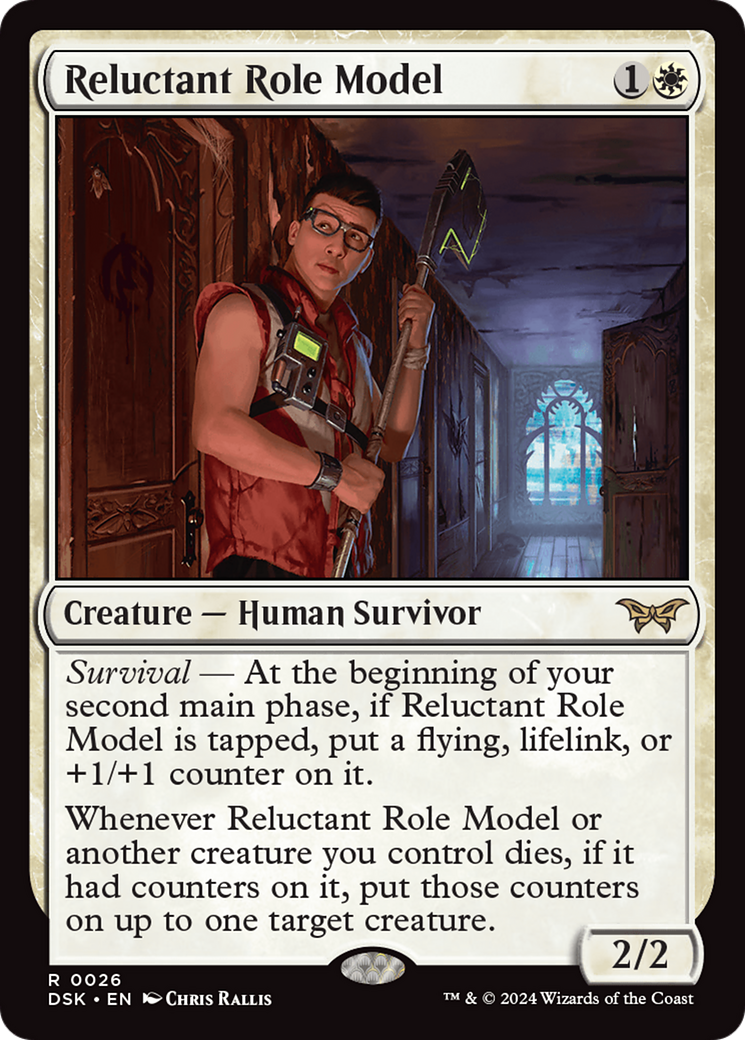 Reluctant Role Model (0026) [Duskmourn: House of Horror] | Odin's Place