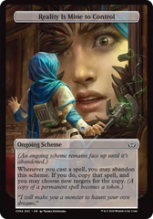 Reality Is Mine to Control (Full Art) [Duskmourn: Archenemy] | Odin's Place