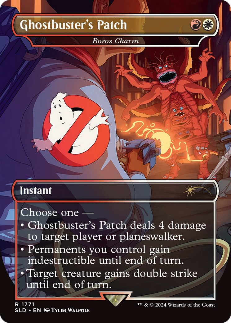 Ghostbuster's Patch - Boros Charm [Secret Lair Drop Series] | Odin's Place