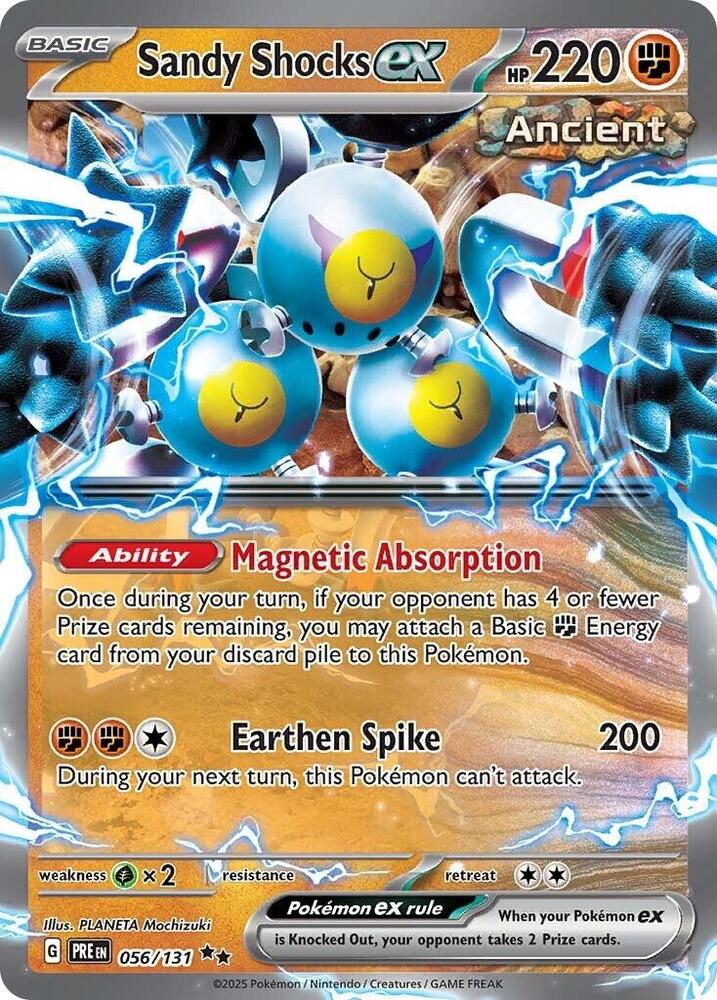 Sandy Shocks ex (056/131) [Scarlet & Violet: Prismatic Evolutions] | Odin's Place