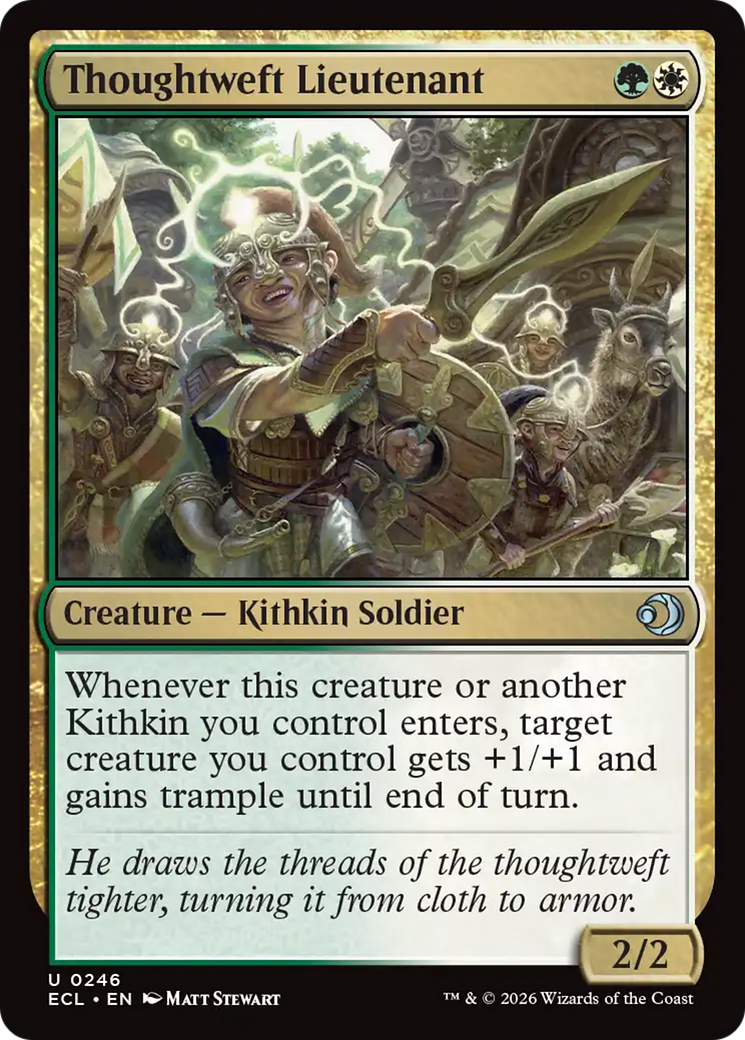 Thoughtweft Lieutenant [Lorwyn Eclipsed] | Odin's Place