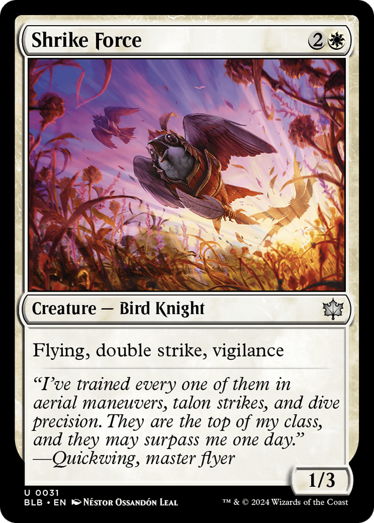Shrike Force [Bloomburrow] | Odin's Place
