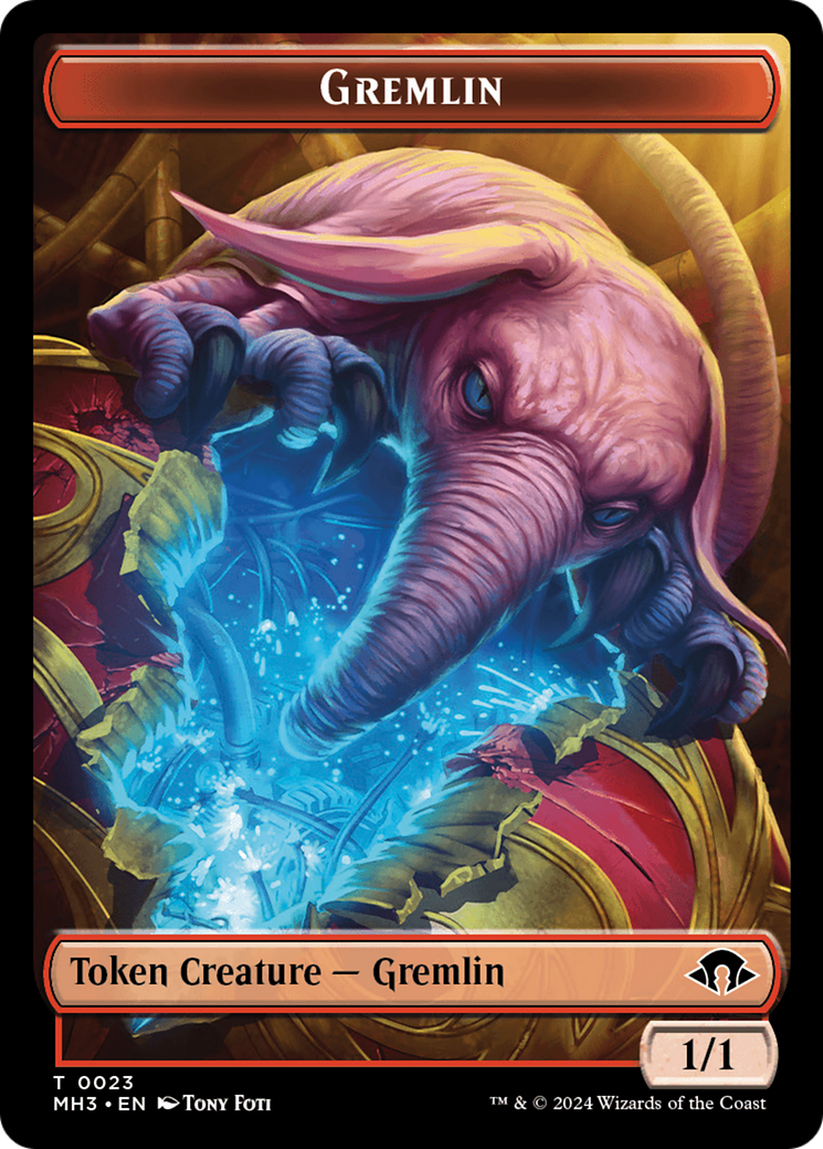 Servo // Gremlin Double-Sided Token [Modern Horizons 3 Tokens] | Odin's Place