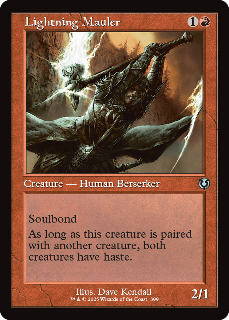 Lightning Mauler (Retro Frame) [Innistrad Remastered] | Odin's Place