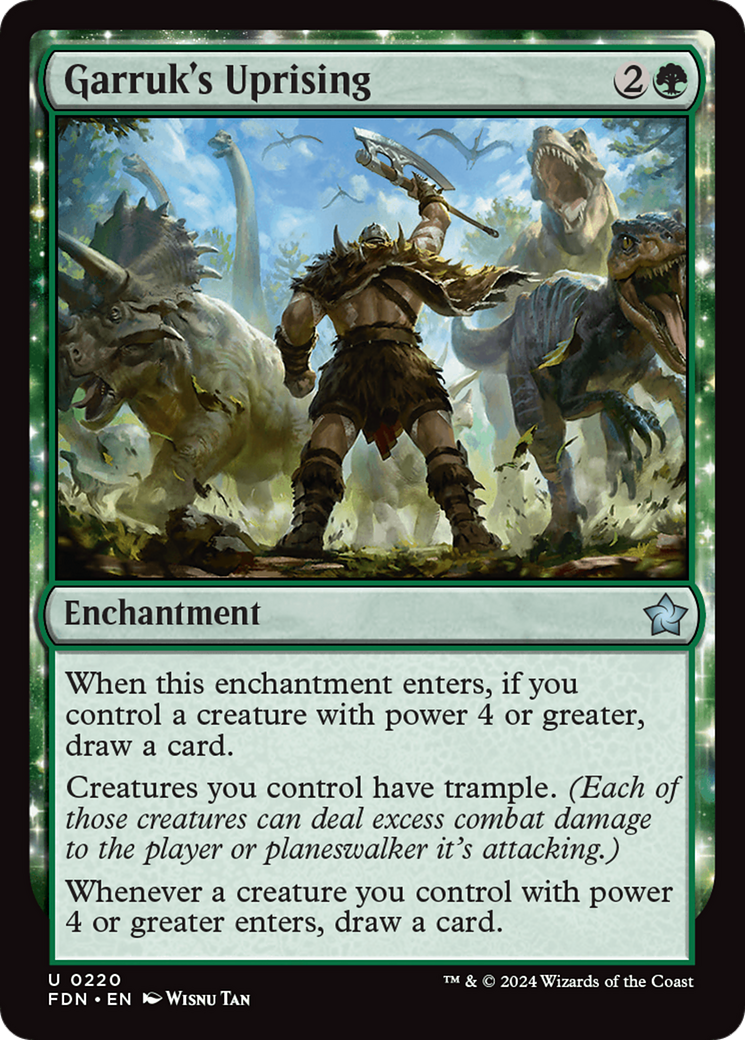 Garruk's Uprising [Foundations] | Odin's Place