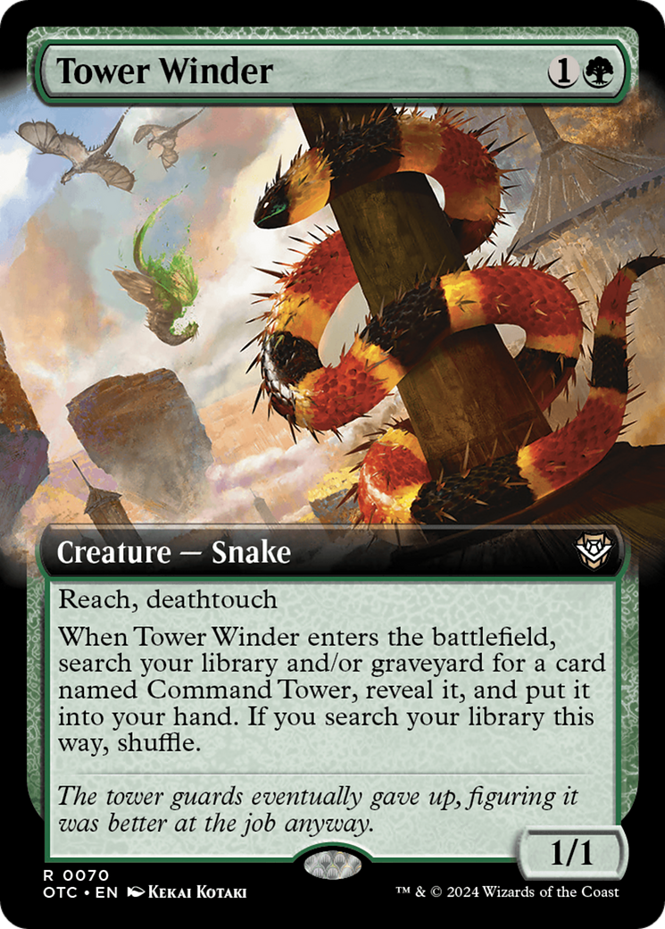 Tower Winder (Extended Art) [Outlaws of Thunder Junction Commander] | Odin's Place