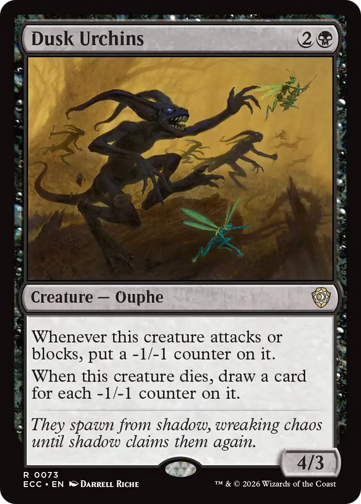 Dusk Urchins [Lorwyn Eclipsed Commander] | Odin's Place