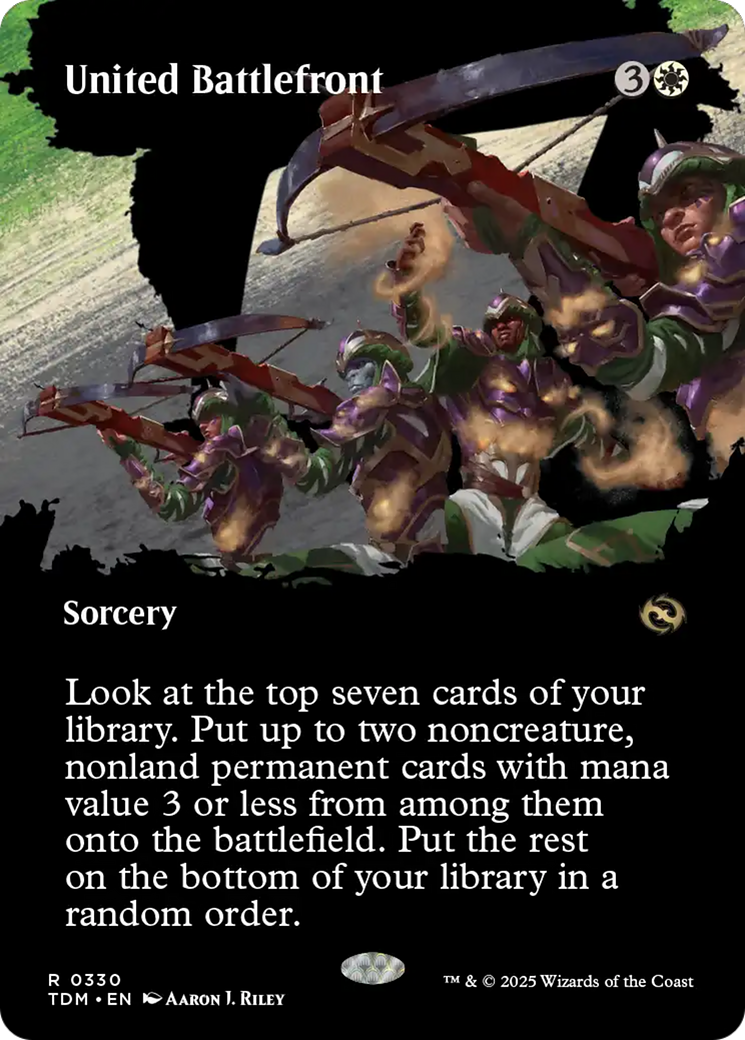 United Battlefront (Borderless) [Tarkir: Dragonstorm] | Odin's Place