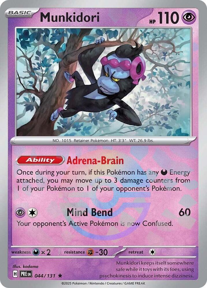 Munkidori (044/131) (Poke Ball Pattern) [Scarlet & Violet: Prismatic Evolutions] | Odin's Place