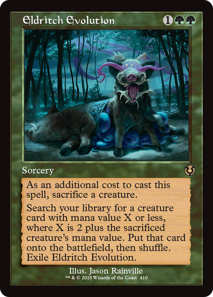 Eldritch Evolution (Retro Frame) [Innistrad Remastered] | Odin's Place