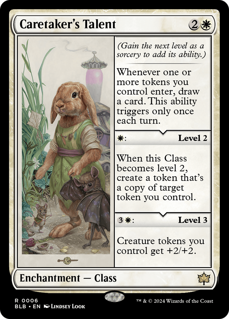 Caretaker's Talent [Bloomburrow] | Odin's Place