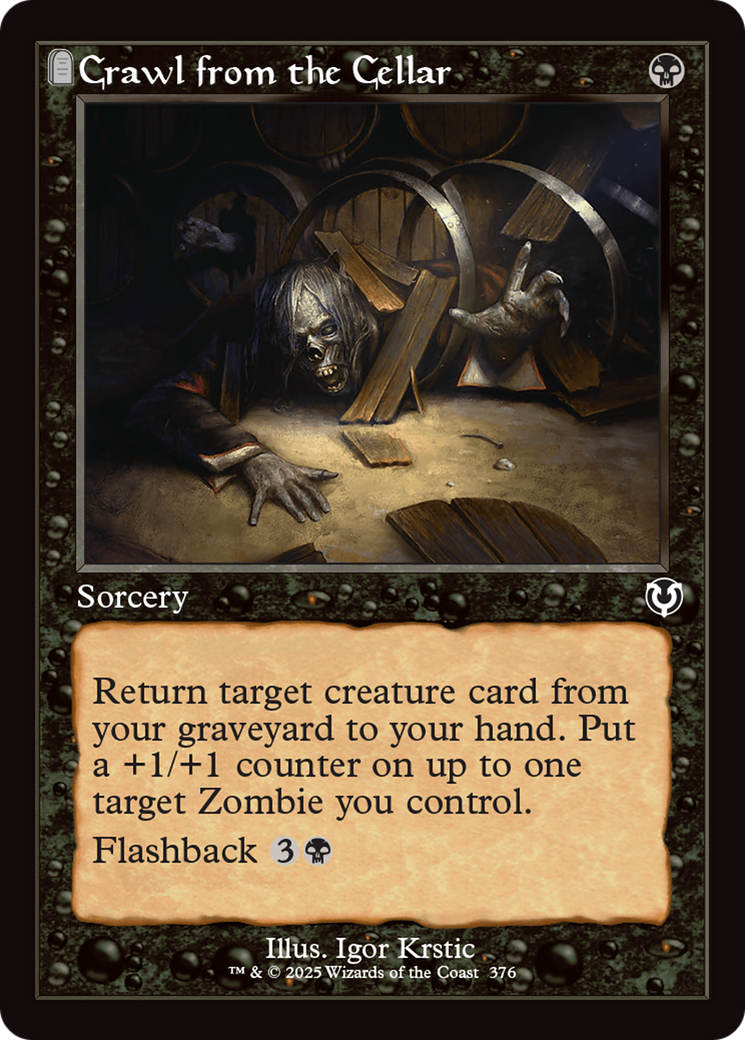 Crawl from the Cellar (Retro Frame) [Innistrad Remastered] | Odin's Place