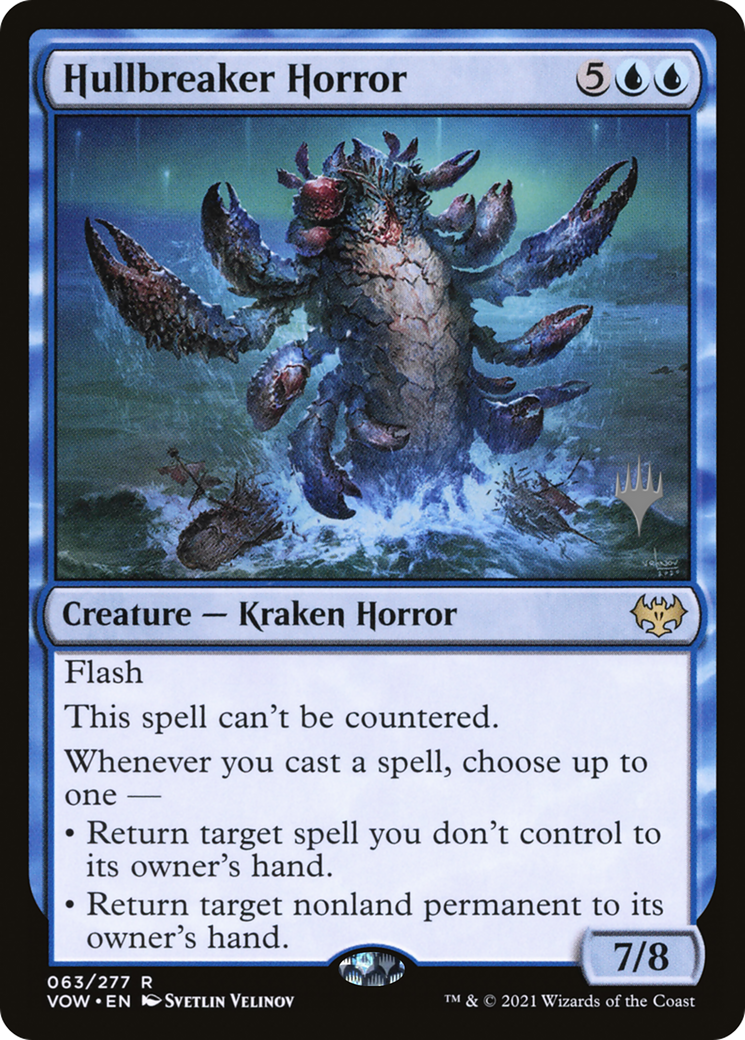 Hullbreaker Horror Art Card [Innistrad Remastered Art Series] | Odin's Place