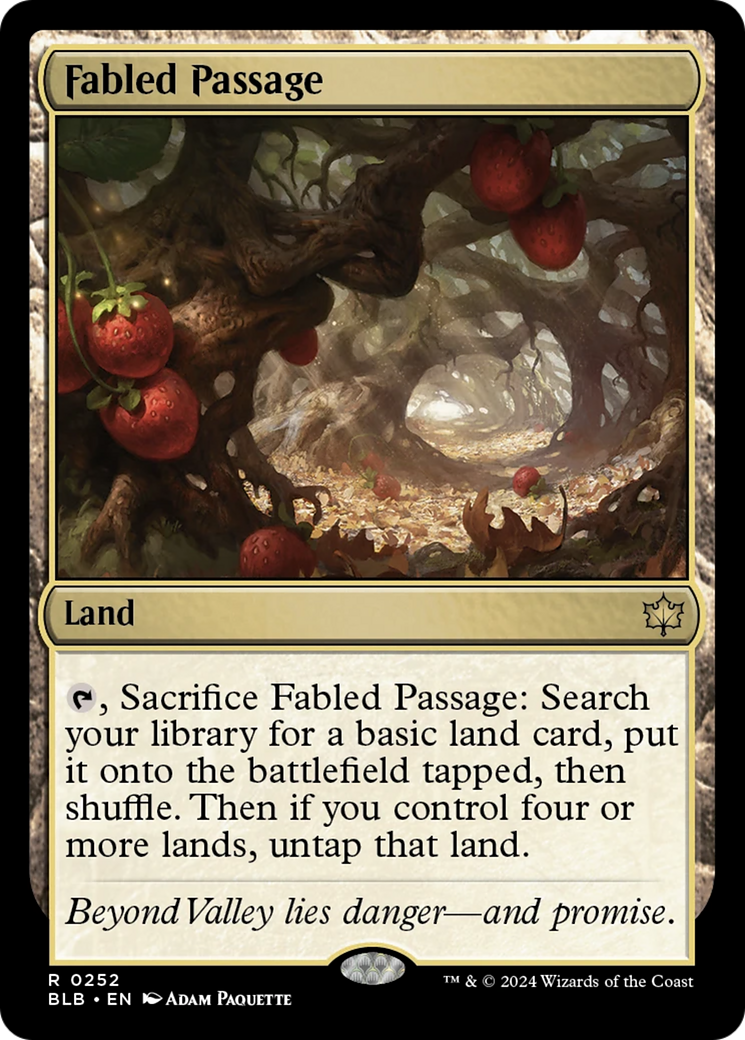 Fabled Passage [Bloomburrow] | Odin's Place