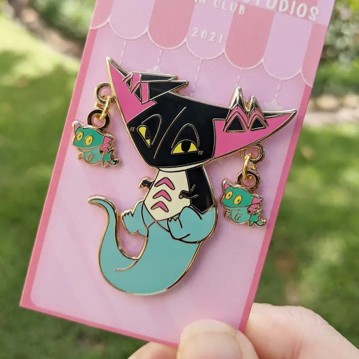 Sugar Cubed Studios Pokemon Dangle-Tail Pins | Odin's Place