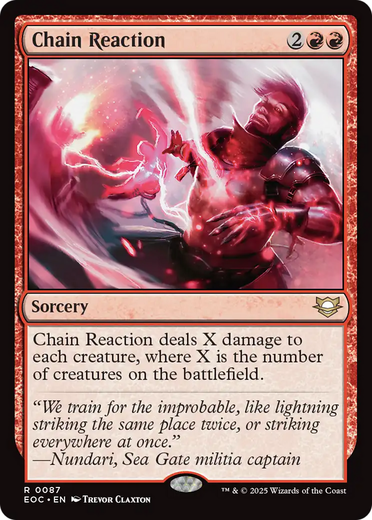 Chain Reaction [Edge of Eternities Commander] | Odin's Place