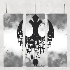 The Geek Boutique: Rebel Ship SW Sci Fi Green Glow Tumbler | Odin's Place