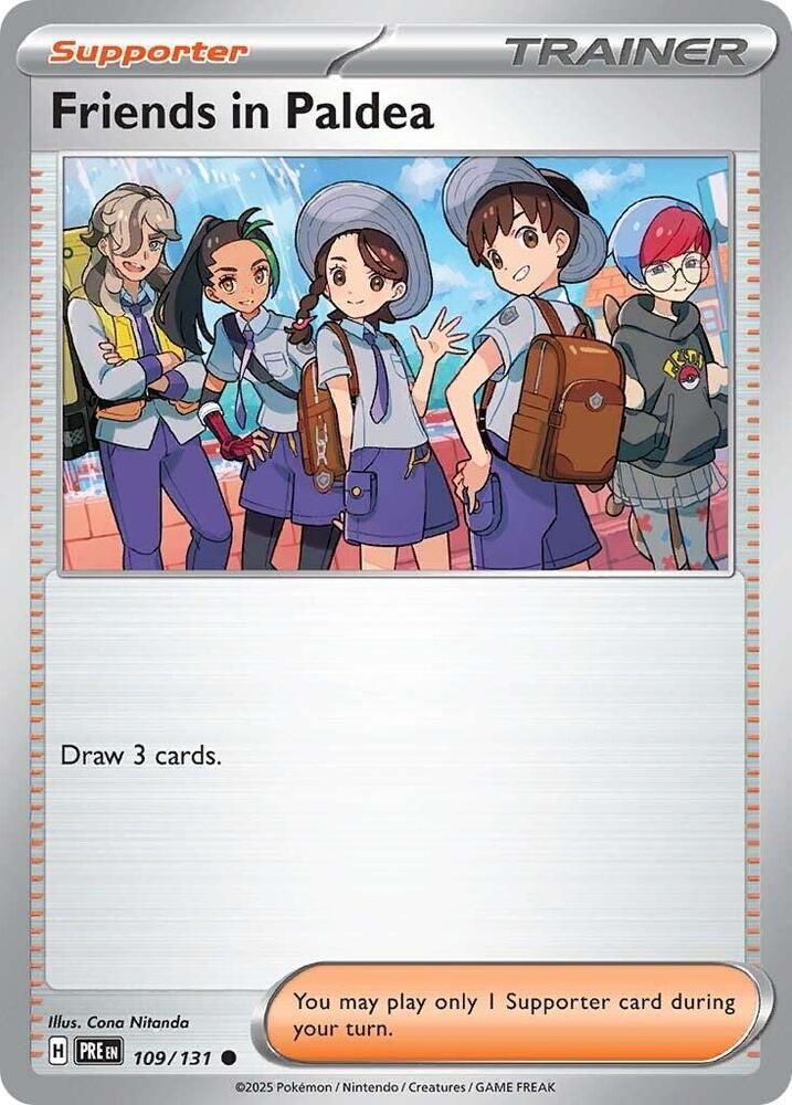 Friends in Paldea (109/131) [Scarlet & Violet: Prismatic Evolutions] | Odin's Place