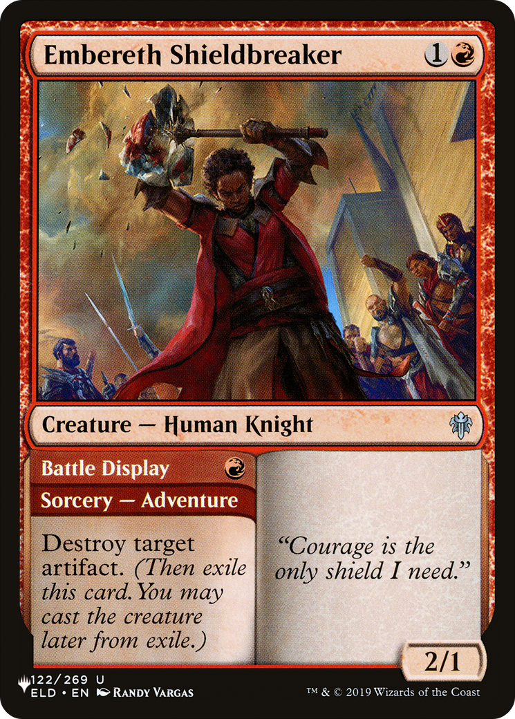 Embereth Shieldbreaker [The List] | Odin's Place