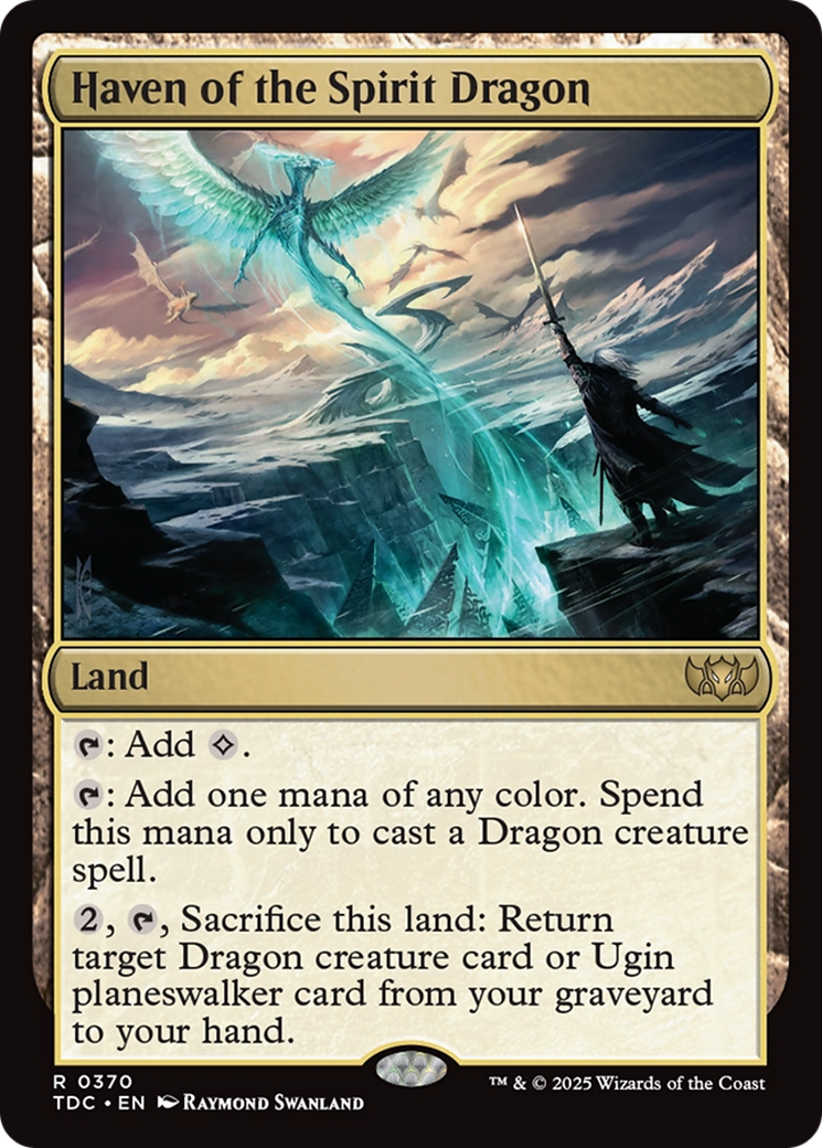 Haven of the Spirit Dragon [Tarkir: Dragonstorm Commander] | Odin's Place