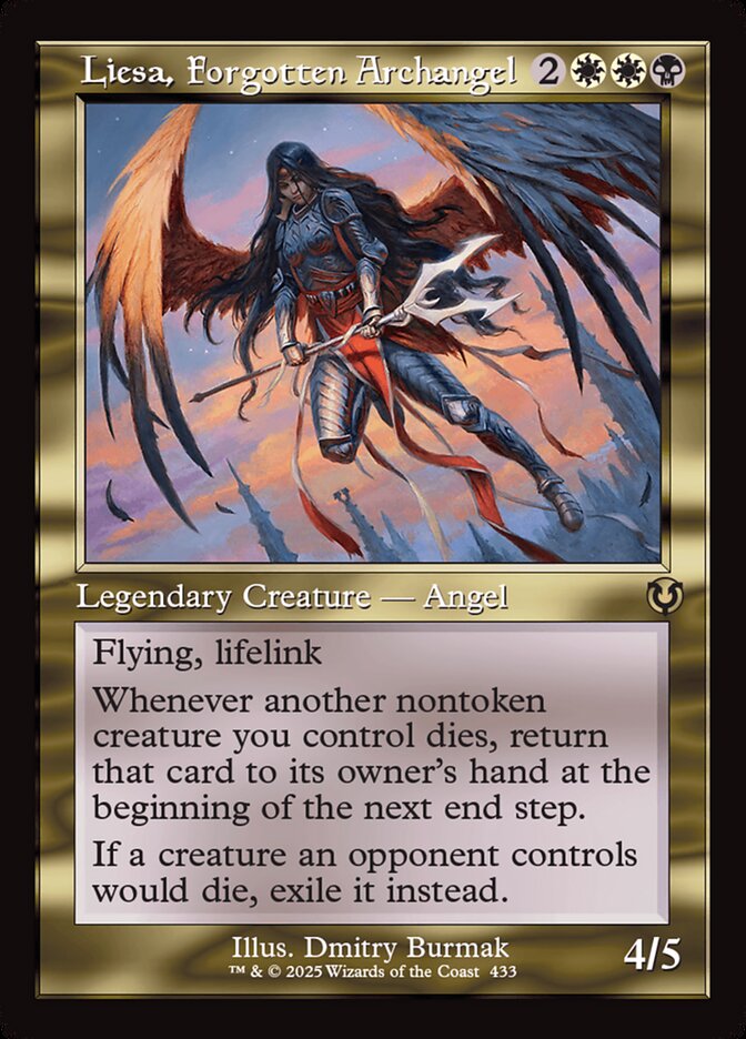Liesa, Forgotten Archangel (Retro Frame) [Innistrad Remastered] | Odin's Place