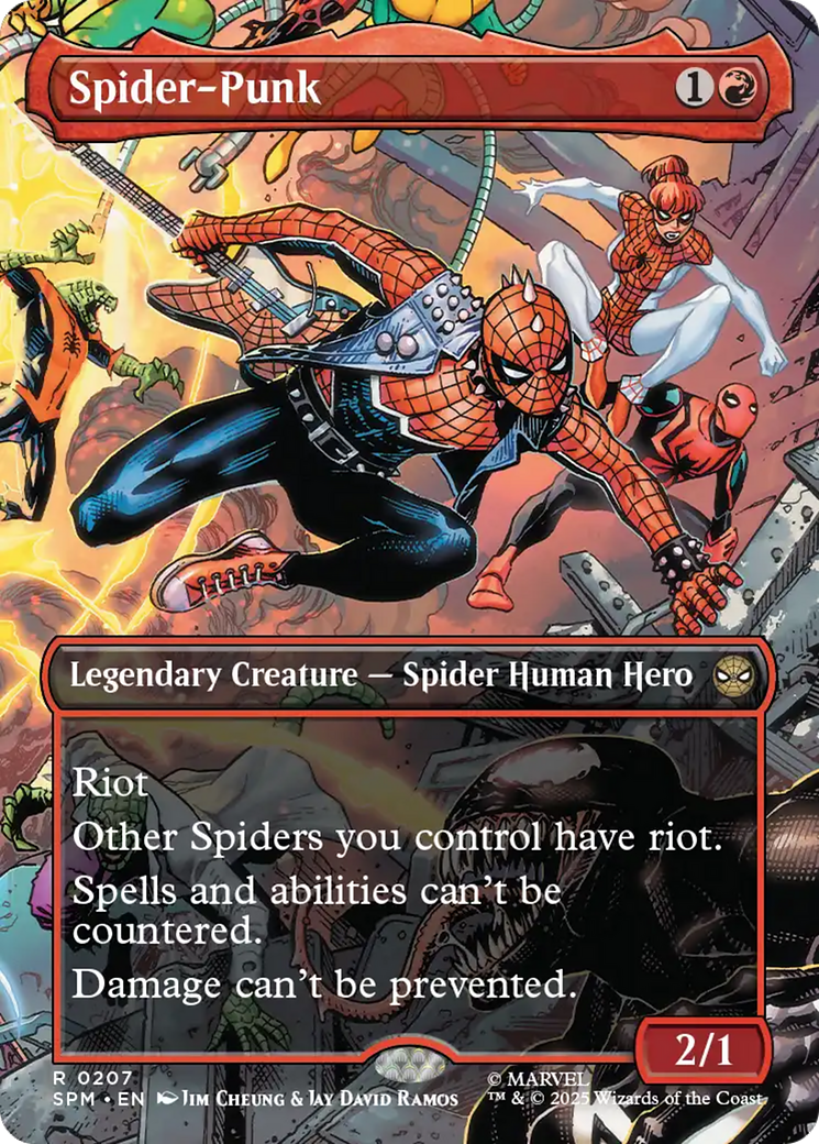 Spider-Punk (0207) (Borderless) [Marvel's Spider-Man] | Odin's Place