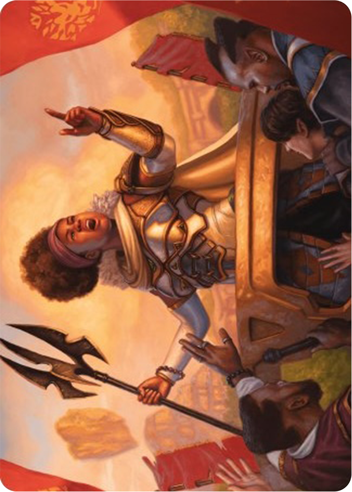 Recruiter of the Guard Art Card [Modern Horizons 3 Art Series] | Odin's Place
