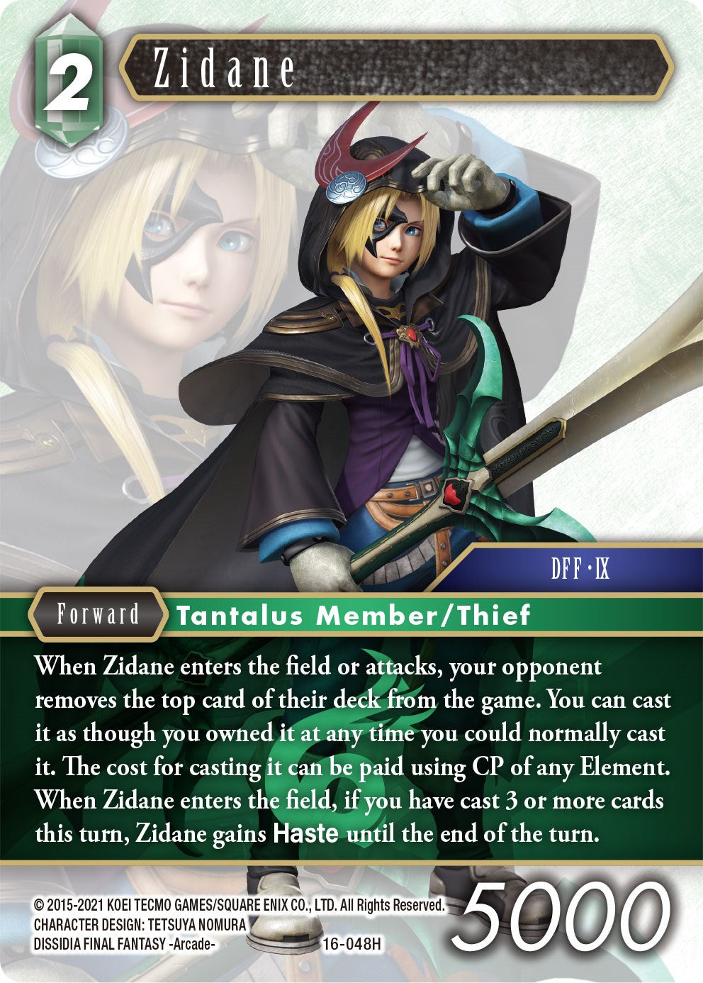 Zidane [Emissaries of Light] | Odin's Place