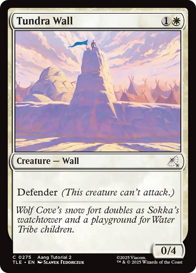 Tundra Wall (0275) [Avatar: The Last Airbender: Eternal-Legal] | Odin's Place
