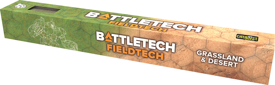 Battletech: Battle Mat - FieldTech BattleTech Grasslands/Desert | Odin's Place