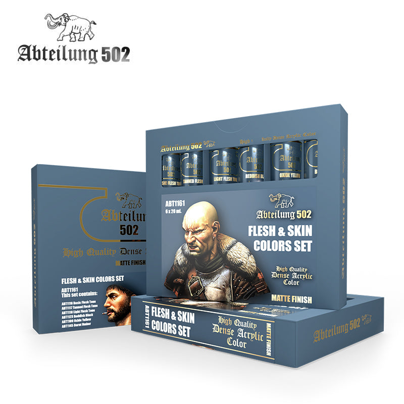 AK Interactive Flesh and Skin Colors Paint Set | Odin's Place