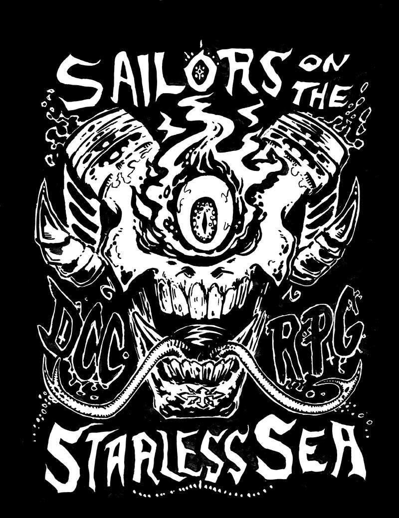 Dungeon Crawl Classics RPG: #67 - Sailors on the Starless Sea FOIL Hardcover Edition | Odin's Place