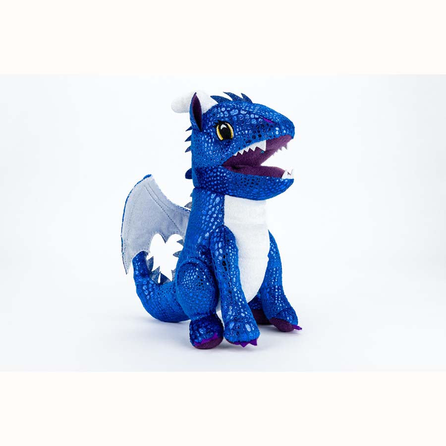 Dragon Plush Dice Bag - Blue | Odin's Place