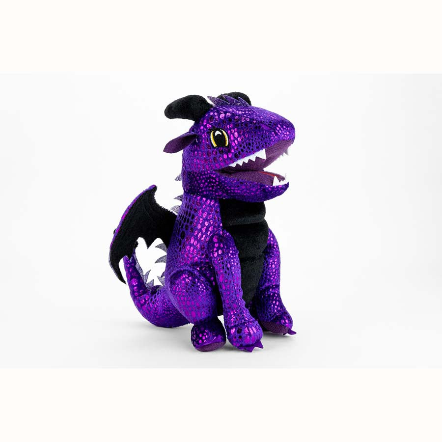 Dragon Plush Dice Bag - Purple | Odin's Place