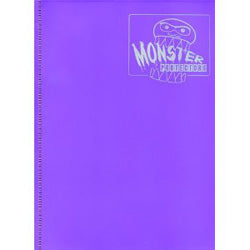 Monster Binder: 9 Pocket Matte Purple | Odin's Place