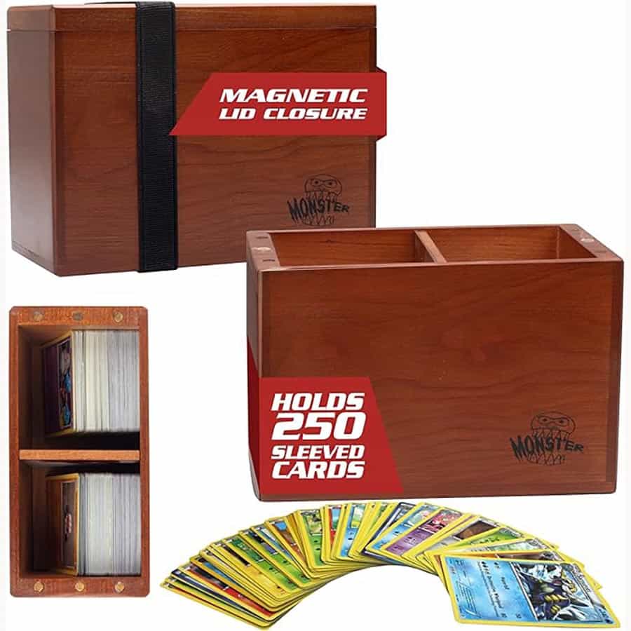 Monster Wooden Double Deck Box: Cherry | Odin's Place