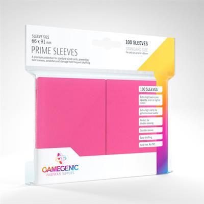 Gamegenic Prime Card Sleeves: Pink | Odin's Place