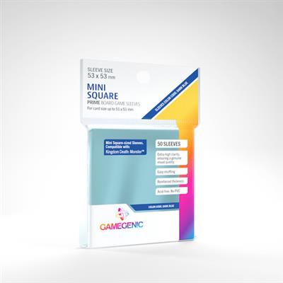 Gamegenic Prime Sleeves: Mini-Square 53 X 53 MM | Odin's Place