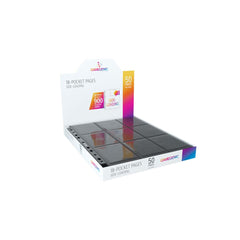 Gamegenic Side-Load 18-Pocket Pages 50 PACK | Odin's Place