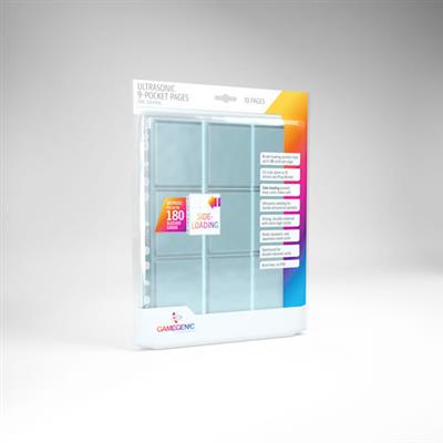GameGenic: SIDELOADING 9-POCKET PAGES: 10 PG CLEAR | Odin's Place