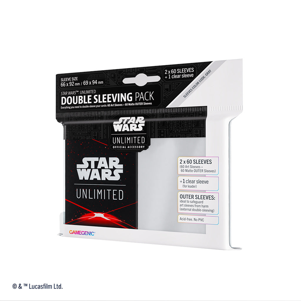 Gamegenic Star Wars Unlimited Art Sleeves Double Sleeving Assorted Styles | Odin's Place